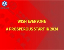 May the auspicious spirit of the loong traverse the seas, ushering in a new chapter. Wishing us a prosperous start in 2024!